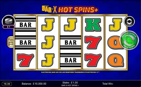 Игровой автомат Bar X Hot Spins  играть бесплатно